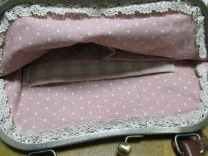 モヘアのがま口バック Aim Africa の作り方 バッグ バッグ 財布 小物 アトリエ ハンドメイドレシピ 作り方 と手作り情報サイト