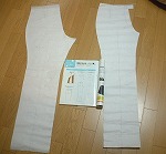 ちょっと細身すぎ？履いてみないとわかりませんな。