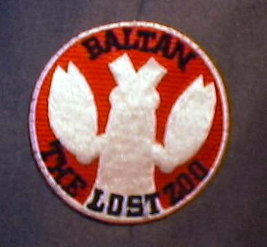 ワッペン実物。お気に入りの中野ブロードウェイにある刺繍屋さんに頼みました。2つで7,000円！！ギャー。