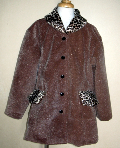 ジャケットコート
ラメの入ったスエードみたいな生地。
