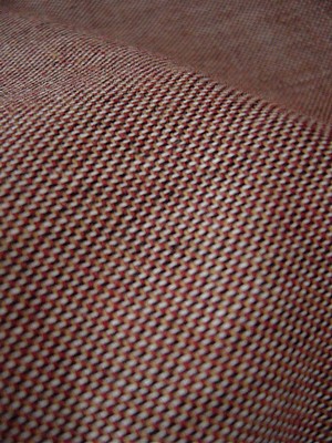 生地のアップ。しなやかなウール。