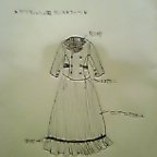 大体のイメージをちまちまと描きました。