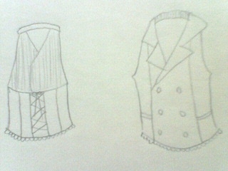 大体こんな感じ。
紙に描いてみた。