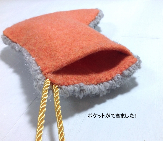 ポケットもできました！